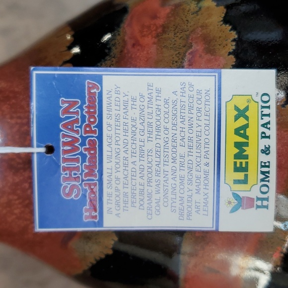 Shiwan Handmade Vase - Picture 2 of 6